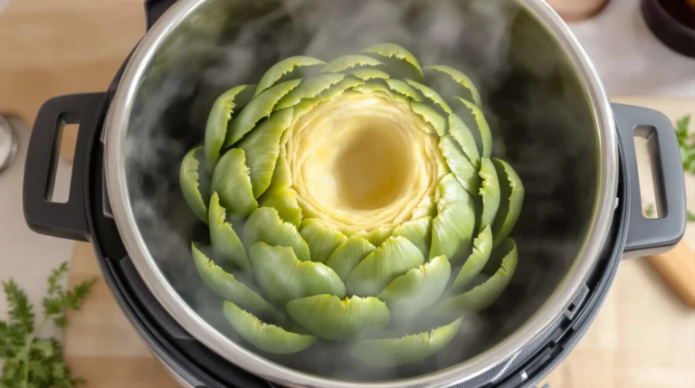 artichaut cuisson cocotte minute