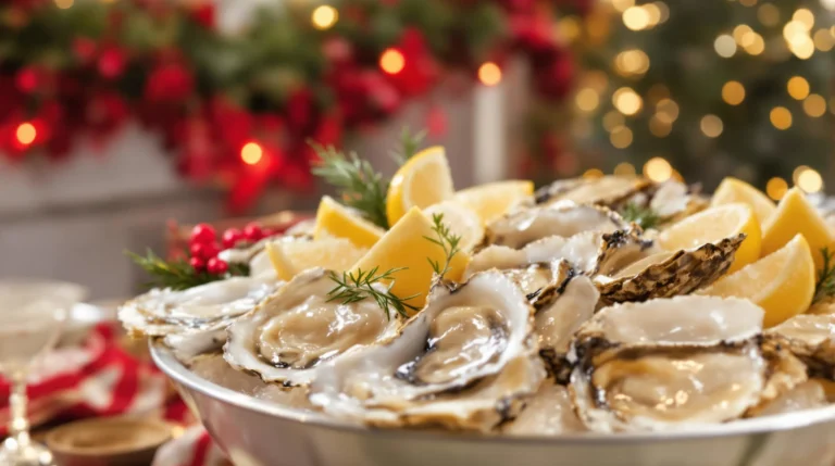 huitres pour noel