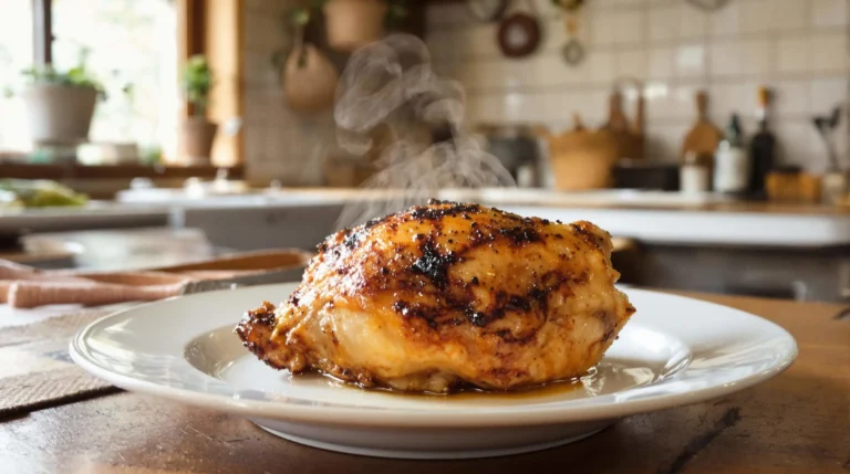 temps de cuisson haut de cuisse de poulet au four