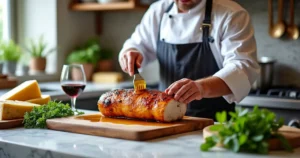 temps cuisson roti de porc