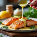 sauce pour le saumon