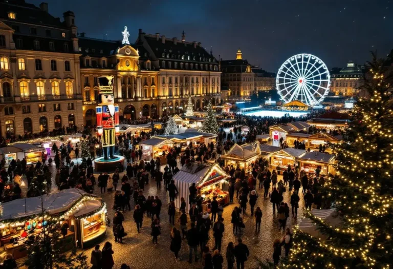 280 000 m2 de magie : le plus grand marché de Noël d’Europe vient d’ouvrir – à seulement 2h40 de Paris
