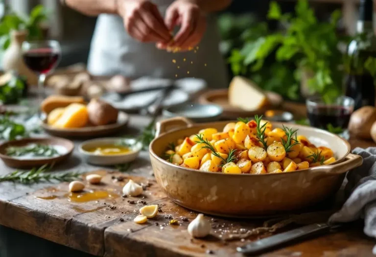 pommes de terres grenaille au four