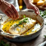 cuisson dos de cabillaud au four