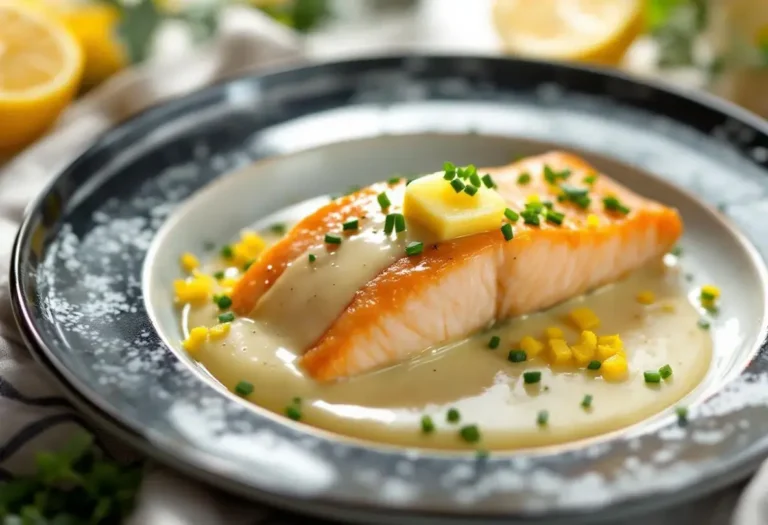 sauce au citron saumon