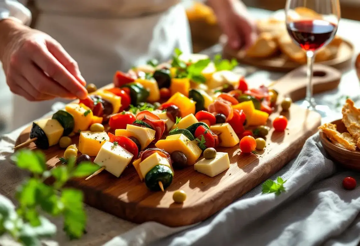 brochette apéro à faire la veille