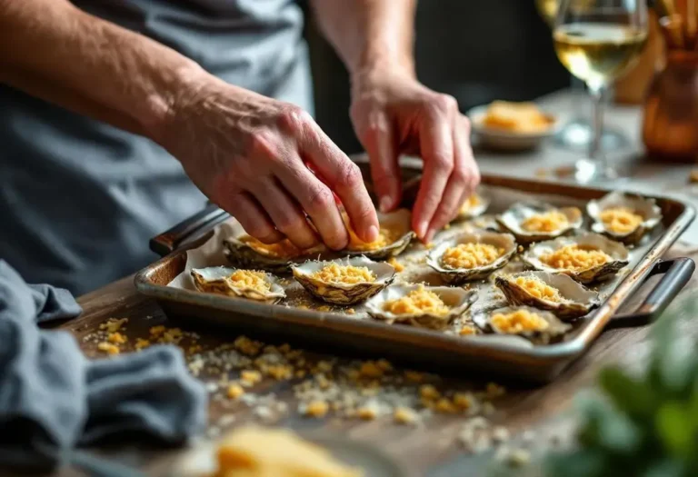 huitres au four