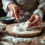 poids carré de sucre