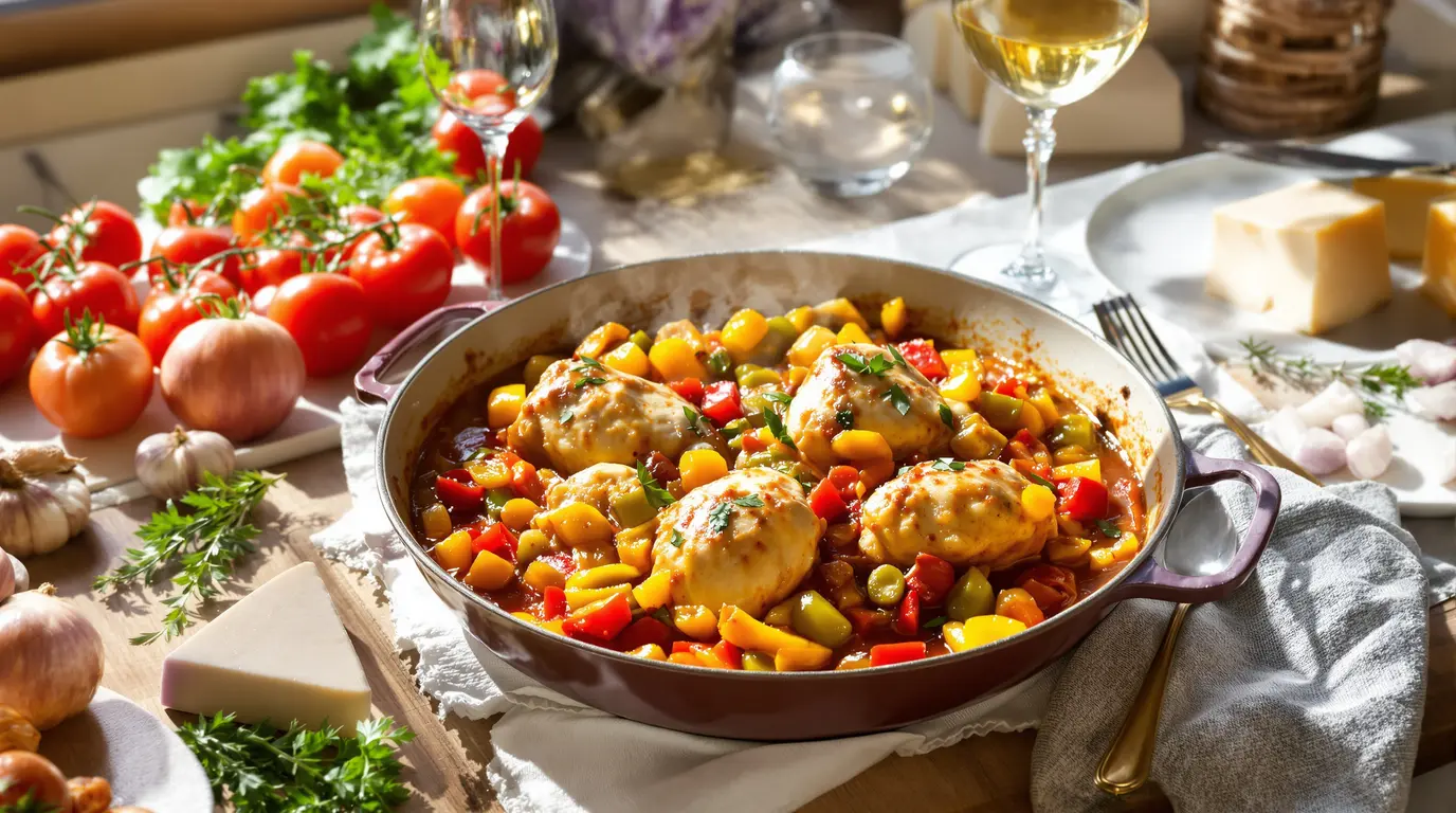 poulet basquaise de ma grand-mère