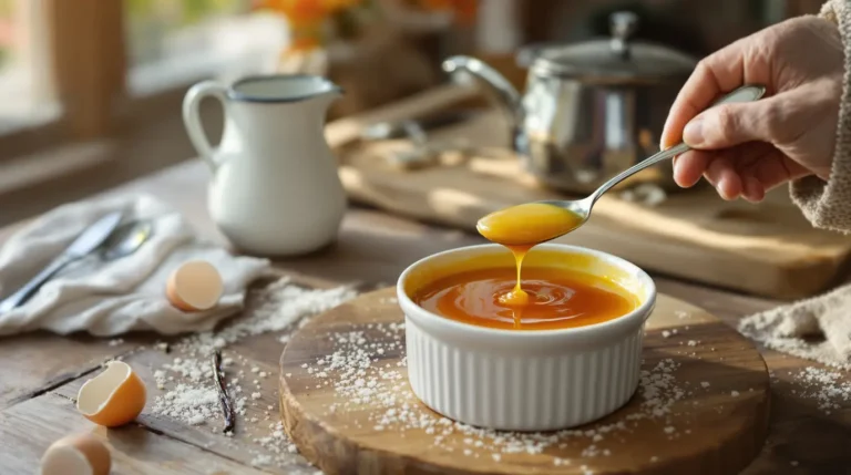 recette crème caramel grand-mère