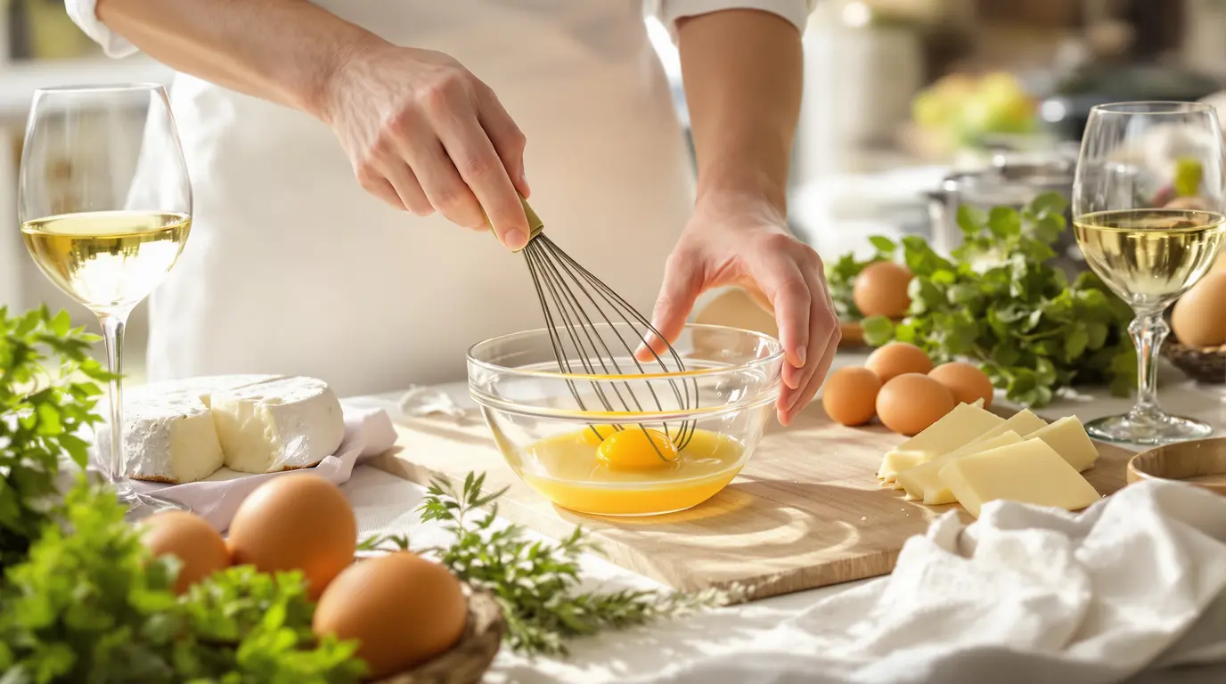 recette pour écouler des oeufs entiers