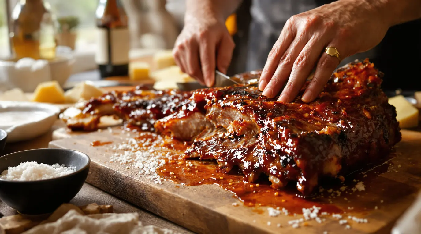recette travers de porc fondant au four