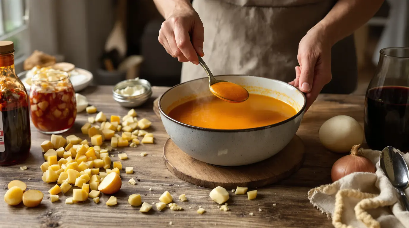 soupe au potimarron recette de grand-mère