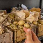comment conserver les pommes de terre sans qu'elles germent