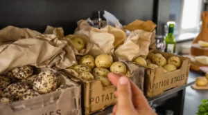 comment conserver les pommes de terre sans qu'elles germent