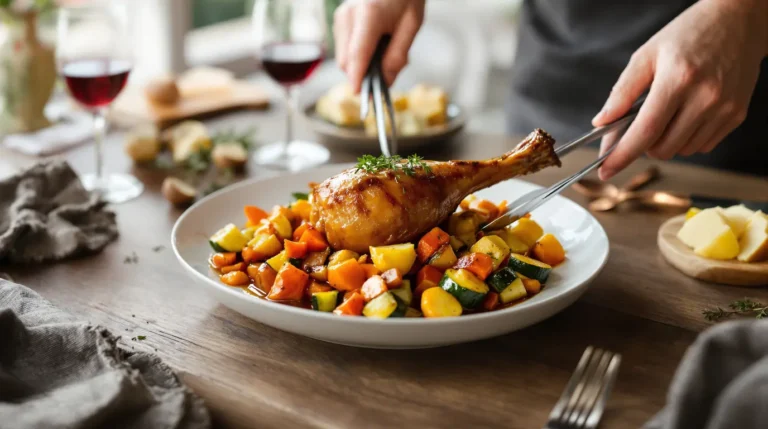 quels légumes pour accompagner des cuisses de canard confites
