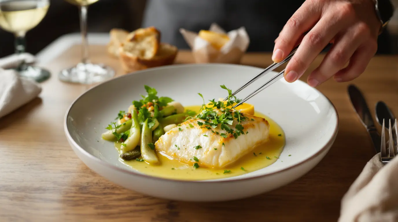 recette gastronomique poisson facile