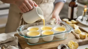 recette oeufs au lait bain-marie