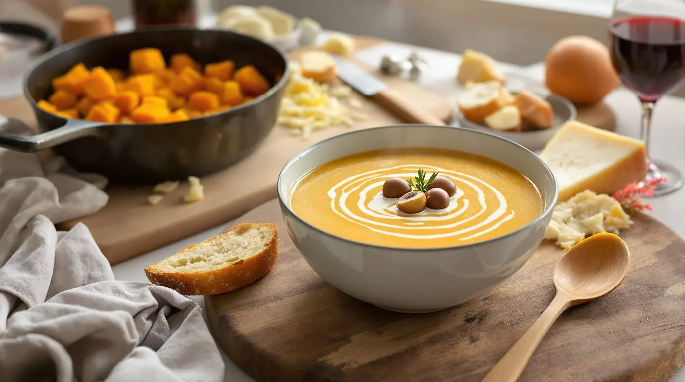 soupe butternut chataigne