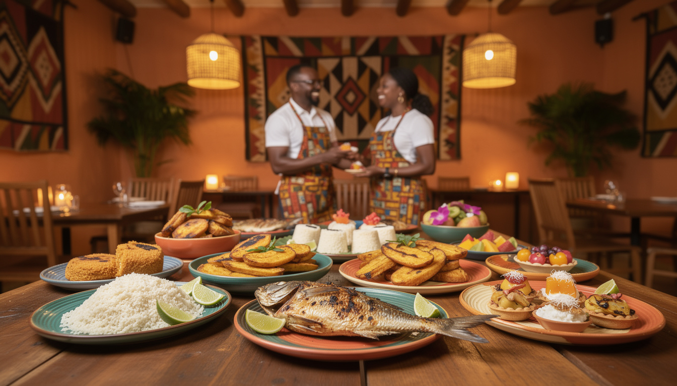découvrez le menu unique d'africa sweet et laissez-vous séduire par ses saveurs authentiques et traditionnelles qui éveilleront vos papilles.